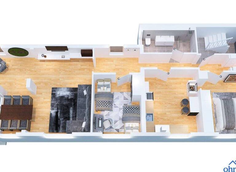 Terrassenwohnung zum Kauf provisionsfrei 599.000 € 3 Zimmer 110 m² EG Schönaich 71101