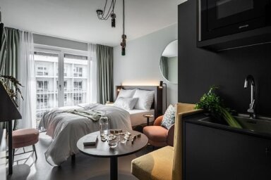 Studio zur Miete Wohnen auf Zeit 1.860 € 1 Zimmer 20 m² Carl-Wery-Straße 35 Neuperlach München 81739