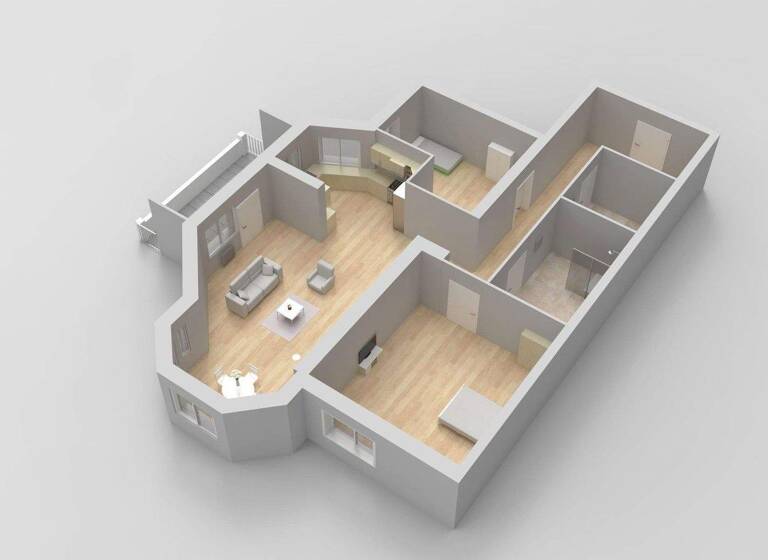 Wohnung zum Kauf provisionsfrei 345.000 € 3 Zimmer 72 m² 4. Geschoss Josef-Neuberger-Str. Gerresheim Düsseldorf 40625