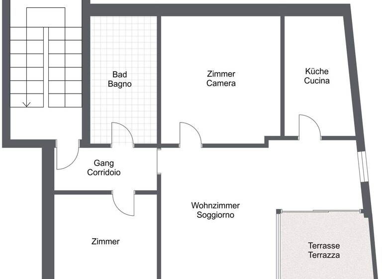 Wohnung zum Kauf 340.000 € 3 Zimmer 78 m² 3. Geschoss frei ab sofort Schlanders 39028