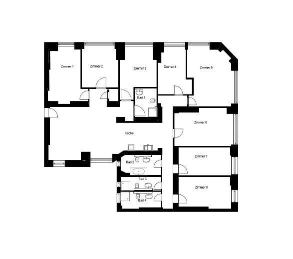 WG-Zimmer zur Miete 800 € 16 m²<br/>Wohnfläche EG<br/>Geschoss Schreinerstraße 22 Friedrichshain Berlin 10247