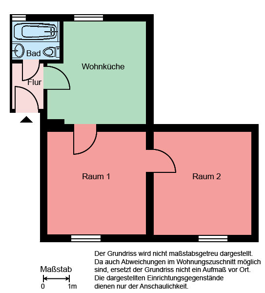 Wohnung zur Miete 369 € 2 Zimmer 45,8 m²<br/>Wohnfläche 2.<br/>Geschoss 15.11.2024<br/>Verfügbarkeit Lüdenscheider Straße 51 Ackenbrock Iserlohn 58644