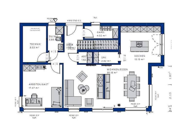 Einfamilienhaus zum Kauf 2.119.623 € 7 Zimmer 200 m² 1.022 m² Grundstück Darmstadt 64285