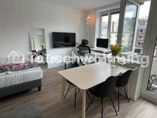 Wohnung zur Miete Tauschwohnung 407 € 1 Zimmer 29 m² 2. Geschoss Niendorf Eimsbüttel 20146