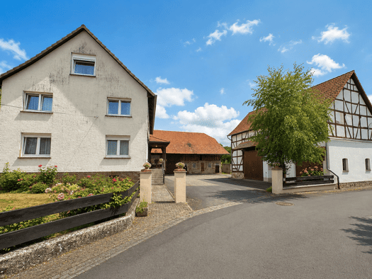 Haus zum Kauf provisionsfrei 185.000 € 8 Zimmer 205 m² 3.202 m² Grundstück Waßmuthshausen Homberg 34576