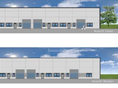 Lagerhalle zur Miete - Erstbezug 4.500 m² Lagerfläche teilbar ab 1.741 m² Werderau Nürnberg 90441