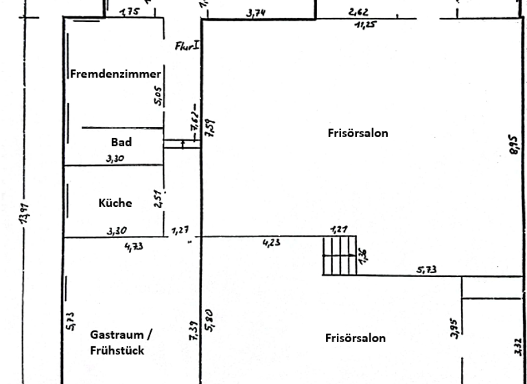 Haus zum Kauf 325.000 € 10 Zimmer 414 m² 700 m² Grundstück Brake 26919