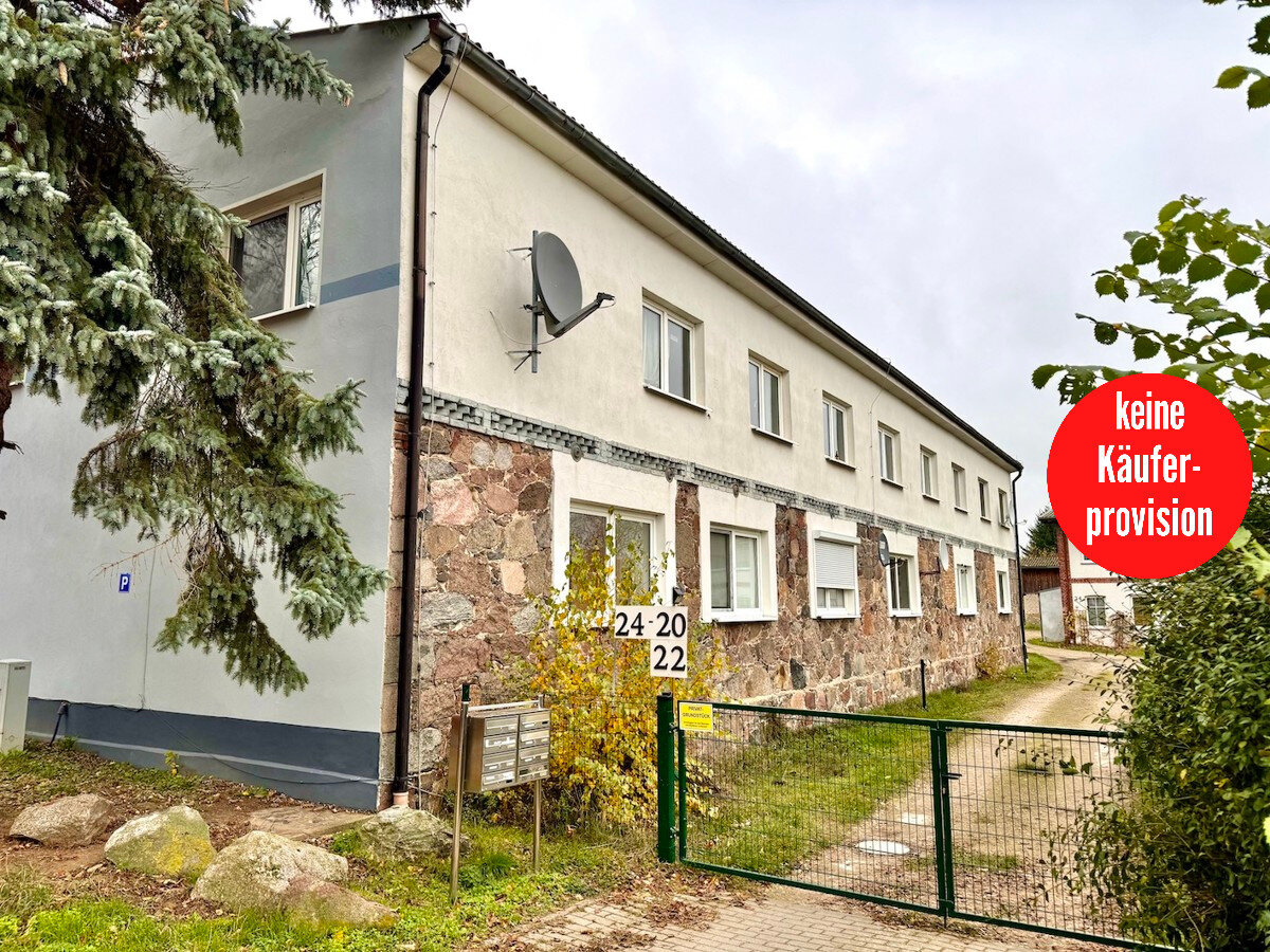 Wohnung zum Kauf provisionsfrei 39.000 € 1 Zimmer 33 m²<br/>Wohnfläche 1.<br/>Geschoss Grambow Grambow 17322