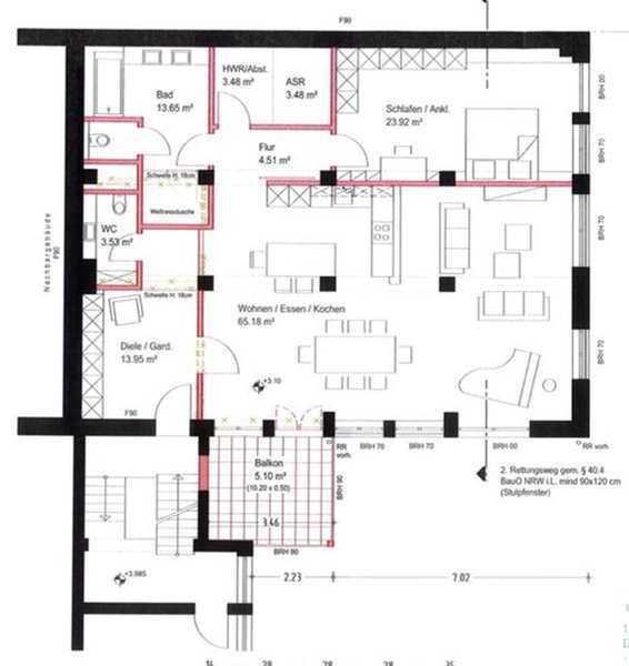 Wohnung zur Miete 700 € 2 Zimmer 140 m²<br/>Wohnfläche ab sofort<br/>Verfügbarkeit Gärtnerstr. Südviertel Essen 45128