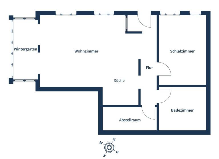 Wohnung zum Kauf 320.000 € 2 Zimmer 79,5 m²<br/>Wohnfläche EG<br/>Geschoss Altlindenau Leipzig 04209