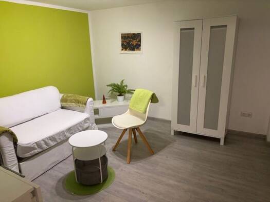 Wohnung zur Miete 725 € 2 Zimmer 36 m² Geschoss -1/3 frei ab sofort Alte Weingartener Straße 1 Durlach Karlsruhe 76227