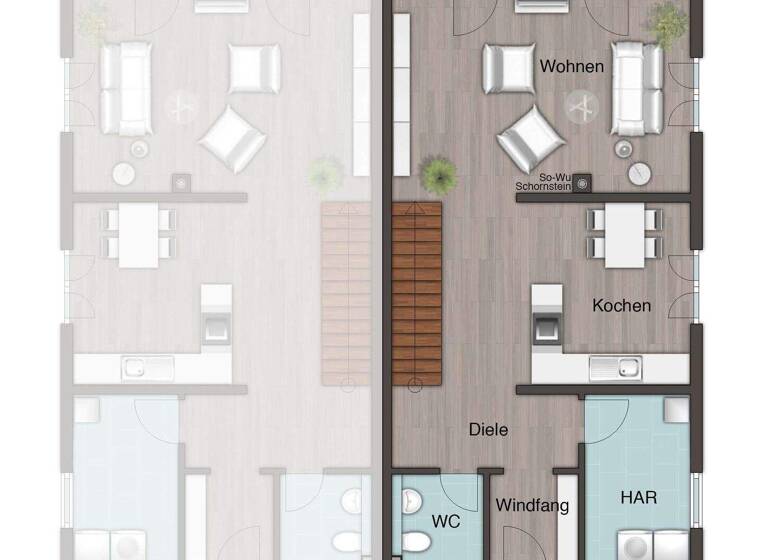 Doppelhaushälfte zum Kauf 343.000 € 4 Zimmer 135 m² 375 m² Grundstück Motzen Mittenwalde 15749