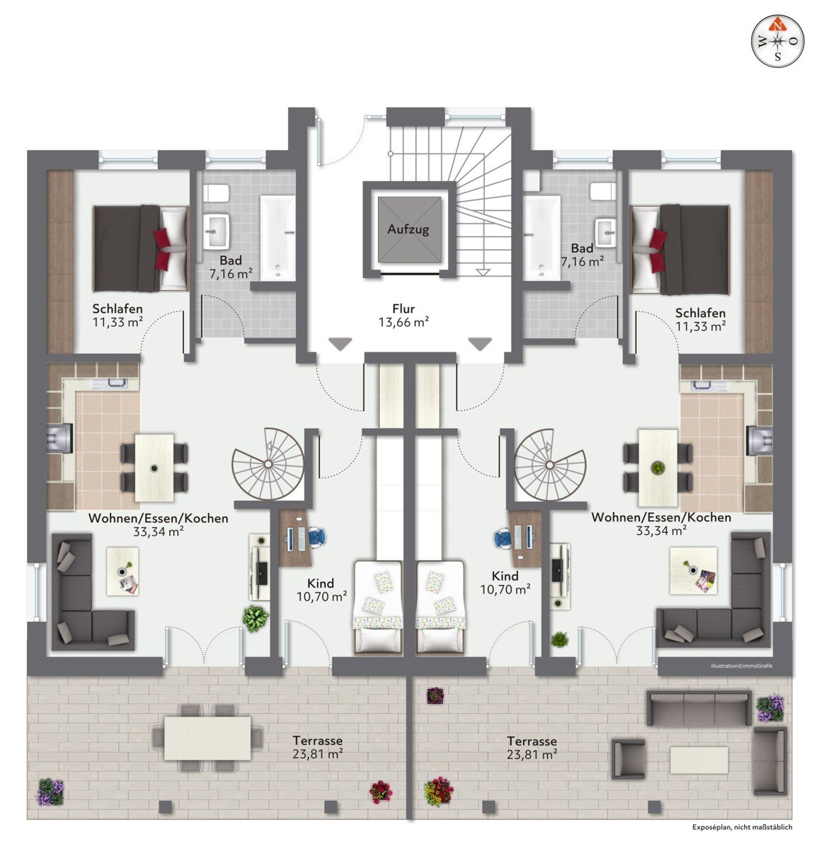 Wohnung zum Kauf 399.000 € 3 Zimmer 68 m²<br/>Wohnfläche Baar Baar-Ebenhausen / Baar 85107