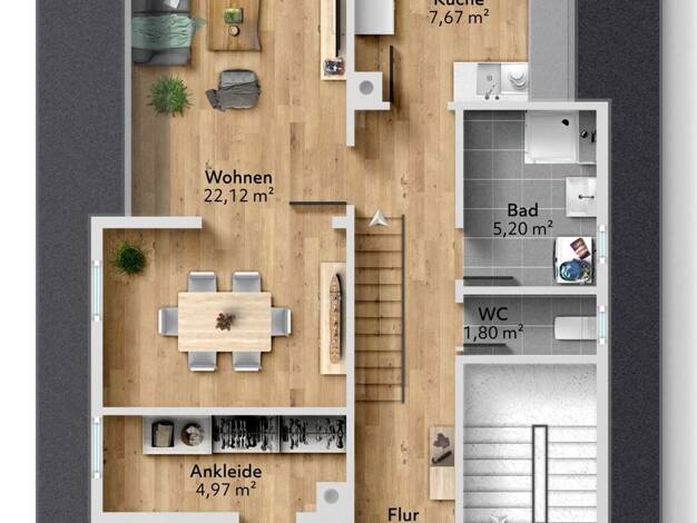 Wohnung zum Kauf 175.000 € 3 Zimmer 75 m² Bad Mergentheim Bad Mergentheim 97980