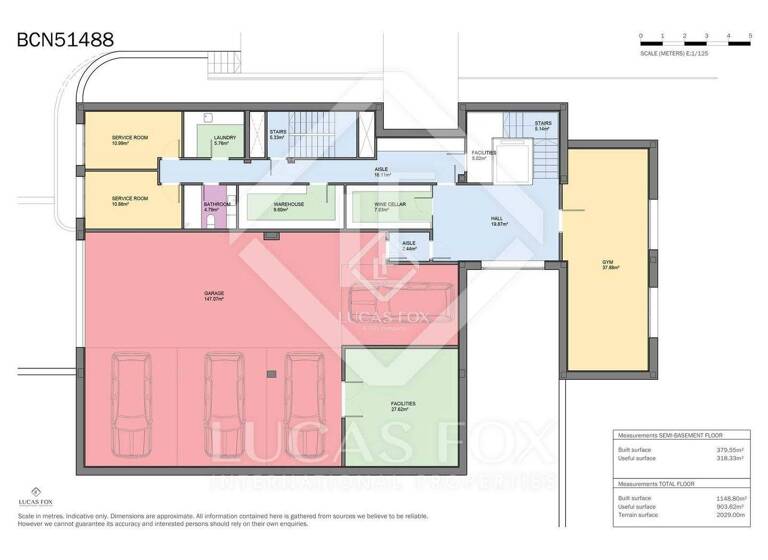 Haus zum Kauf 20.000.000 € 1.148 m² 2.029 m² Grundstück Barcelona 08034
