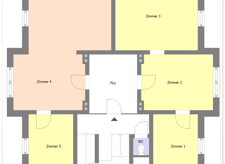 Bürofläche zur Miete provisionsfrei 300 € 5 Zimmer 106,6 m² Bürofläche Seifhennersdorf 02782