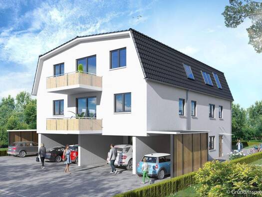 Wohnung zum Kauf - Neubau provisionsfrei 369.000 € 2,5 Zimmer 59,6 m² 1. Geschoss frei ab sofort Am Konkordiaweiher 29 Ingolstadt 85053