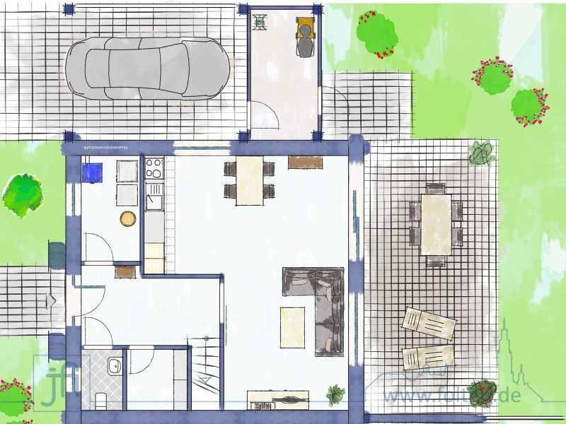 Doppelhaushälfte zur Miete 1.200 € 4 Zimmer 113,3 m²<br/>Wohnfläche 250 m²<br/>Grundstück 01.02.2025<br/>Verfügbarkeit Neermoor Moormerland 26802