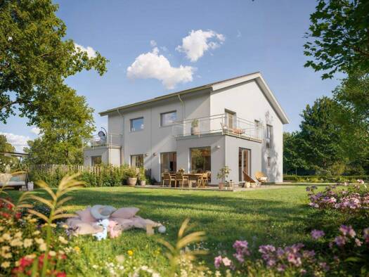 Doppelhaushälfte zum Kauf 485.792 € 5 Zimmer 117 m² 1.140 m² Grundstück Lützel-Wiebelsbach Lützelbach 64750