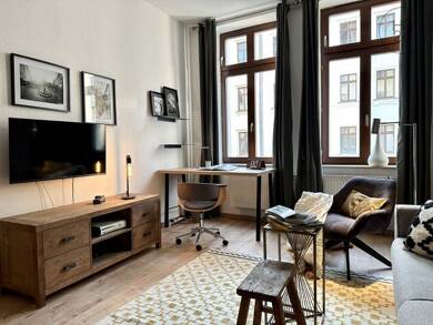 Wohnung zur Miete Wohnen auf Zeit 1.300 € 2 Zimmer 58 m² frei ab 01.09.2025 Zentrum - West Leipzig 04109