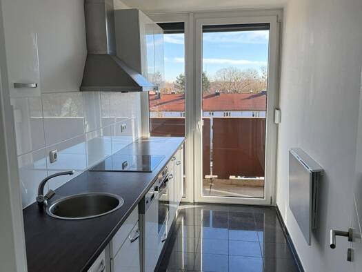 Wohnung zur Miete 1.250 € 2 Zimmer 60,8 m² Geschoss 4/6 frei ab sofort Brieger Straße 7 Moosach München 80997