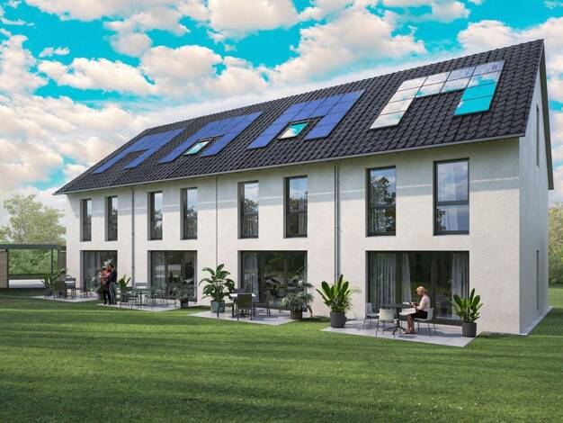 Reihenendhaus zum Kauf - Erstbezug provisionsfrei 498.500 € 5 Zimmer 114 m² 155 m² Grundstück Muggensturm 76461