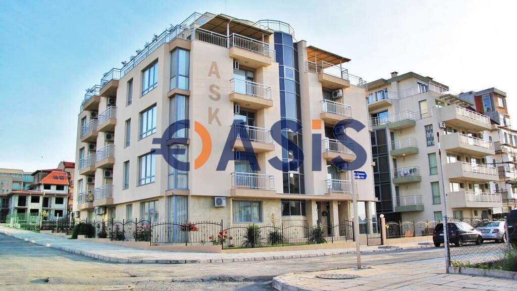 Studio zum Kauf provisionsfrei 53.500 € 1 Zimmer 51 m² 2. Geschoss ulitsa "Oazis" 8 Primorsko 8180