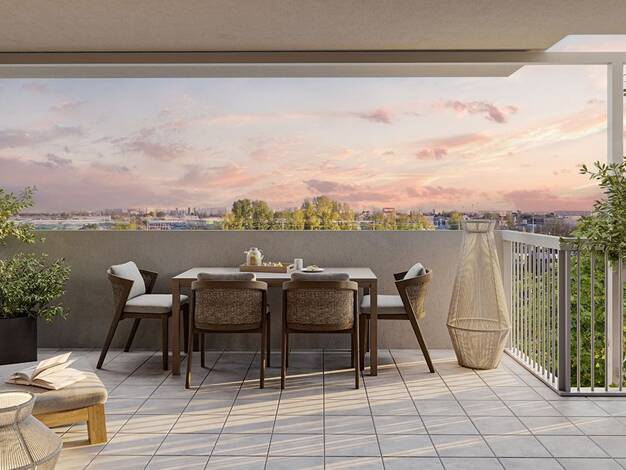 Wohnung zum Kauf - Neubau provisionsfrei 267.000 € 2 Zimmer 37,7 m² 4. Geschoss Ludwig-Reindl-Gasse 1, Senekowitschgasse 2 Wien 1220