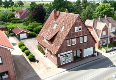 Haus zum Kauf 299.000 € 14 Zimmer 130 m² 608 m² Grundstück Cadenberge 21781