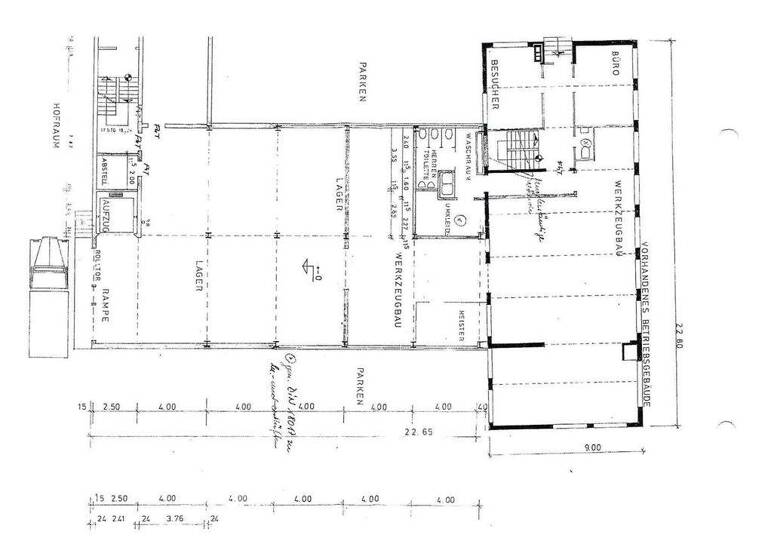 Bürogebäude zur Miete 4,50 € 20 Zimmer 1.500 m² Bürofläche teilbar ab 500 m² Merscheid Solingen 42655