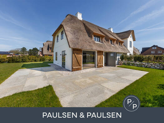 Doppelhaushälfte zum Kauf 2.890.000 € 5 Zimmer 145 m² 879 m² Grundstück Morsum Sylt 25980