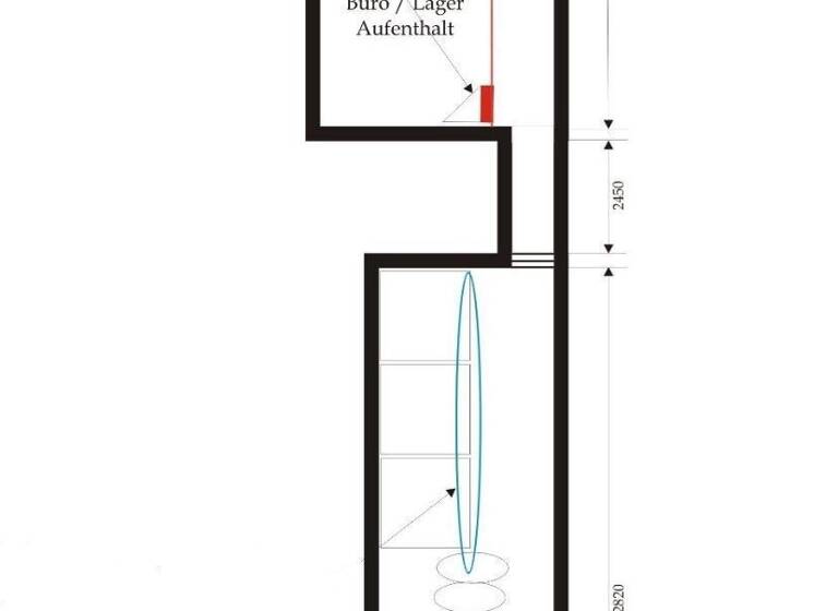 Bürogebäude zur Miete 850 € 100 m² Bürofläche Felchtaer Str. 25 Mühlhausen 99974