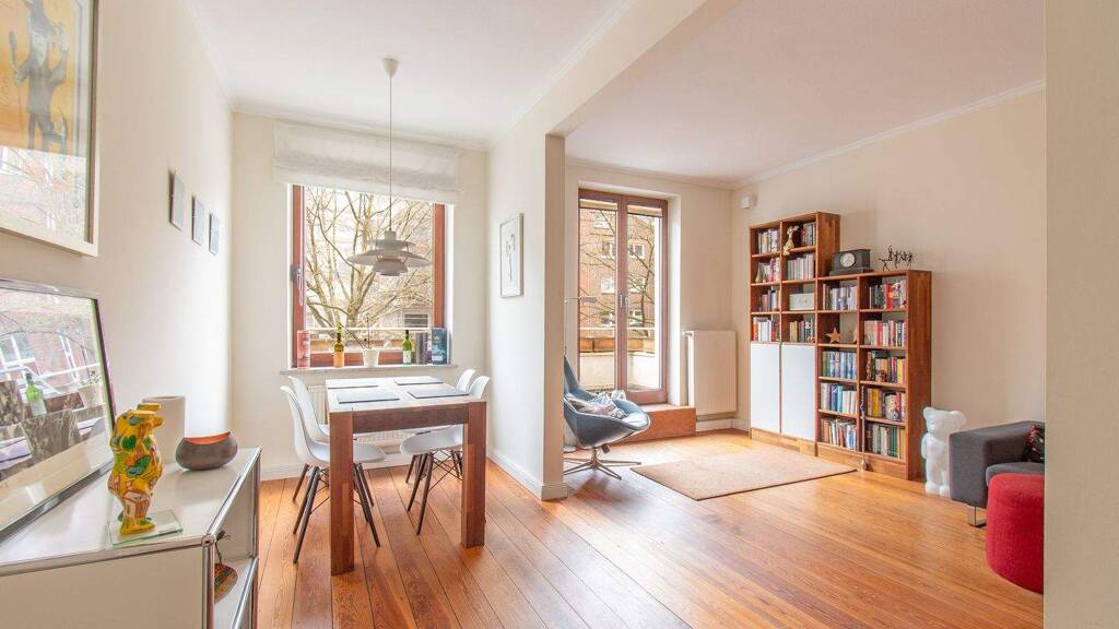 Wohnung zum Kauf 720.000 € 3 Zimmer 84 m² 1. Geschoss Winterhude Hamburg 22299