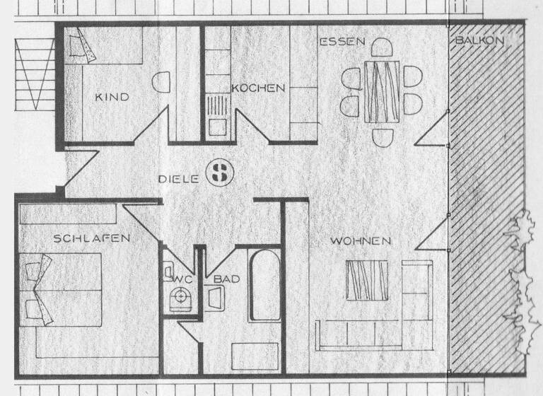 Wohnung zum Kauf 294.000 € 3 Zimmer 76,5 m² 3 Geschosse Teningen 79331