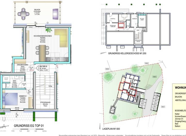 Wohnung zum Kauf 320.000 € 2 Zimmer 46,3 m² St. Gertraud 9413