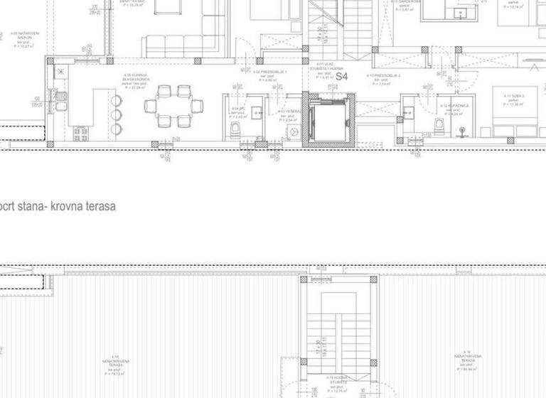 Wohnung zum Kauf 1.042.000 € 3 Zimmer 176 m² 2. Geschoss Kozino Petrcane - Kozino