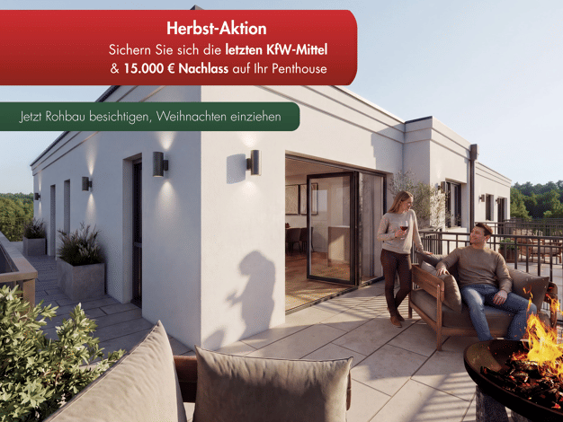 Penthouse zum Kauf - Neubau provisionsfrei 565.000 € 3 Zimmer 87,3 m² 2. Geschoss Reusrath Langenfeld (Rheinland) 40764