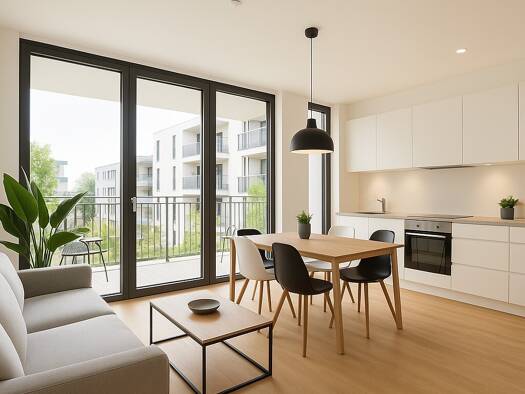Wohnung zum Kauf - Erstbezug 160.272 € 2 Zimmer 25,4 m² 2. Geschoss Eberswalde Eberswalde 16225