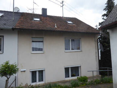 Doppelhaushälfte zum Kauf 150.000 € 4 Zimmer 120 m² 446 m² Grundstück Dachsbach Dachsbach, OT Rauschenberg 91462