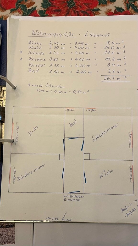 Wohnung zur Miete 290 € 3 Zimmer 56,1 m²<br/>Wohnfläche 01.03.2025<br/>Verfügbarkeit Kurort Berggießhübel Bad Gottleuba-Berggießhübel 01816