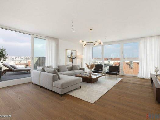 Wohnung zum Kauf - Erstbezug 990.000 € 3 Zimmer 128 m² 6. Geschoss Arndtstraße 50 Wien 1120