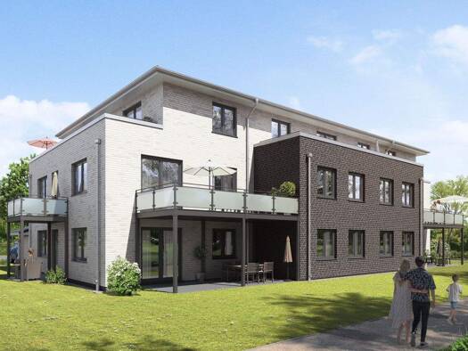 Wohnung zum Kauf - Erstbezug provisionsfrei 284.900 € 3 Zimmer 86,7 m² 2 Geschosse frei ab 01.12.2026 Süderlück Steinbergkirche 24972