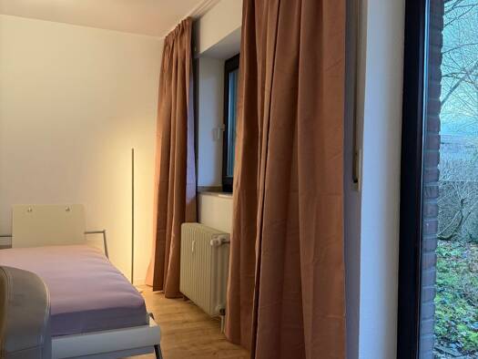 Terrassenwohnung zur Miete 948 € 1,5 Zimmer 46 m² Geschoss EG/2 frei ab sofort Wersten Düsseldorf 40591