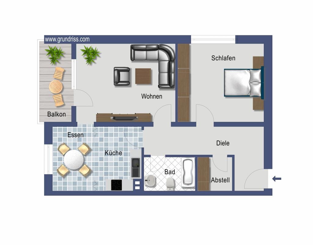 Wohnung zum Kauf provisionsfrei 235.000 € 2 Zimmer 73 m²<br/>Wohnfläche EG<br/>Geschoss 01.03.2025<br/>Verfügbarkeit Wipperfürther Straße 93 Kalk Köln 51103