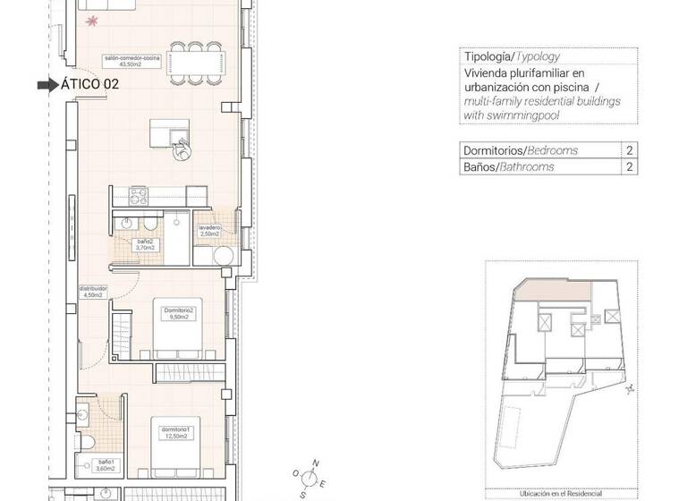 Penthouse zum Kauf provisionsfrei 220.000 € 3 Zimmer 93 m² Calle tomas bordera Hondon de las Nieves 03688