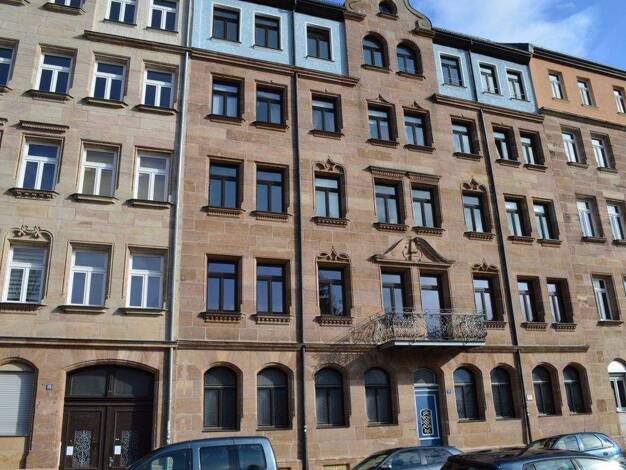 Wohnung zur Miete 450 € 1 Zimmer 43 m² 1. Geschoss frei ab 15.02.2026 Neumannstraße 17 Südstadt Fürth 90763