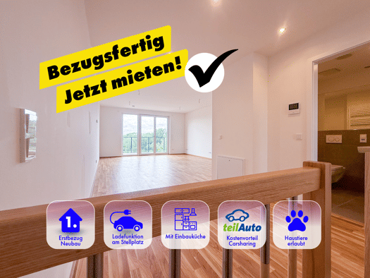 Maisonette zur Miete - Erstbezug 1.723 € 4 Zimmer 99 m² 3. Geschoss frei ab 15.10.2026 Friedrich-Bosse-Straße 69 Möckern Nordwest 04159
