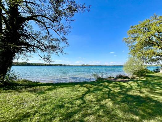 Grundstück zum Kauf 695.000 € 635 m² Grundstück Baugenehmigung vorhanden frei ab sofort Schlagenhofen Inning am Ammersee 82266