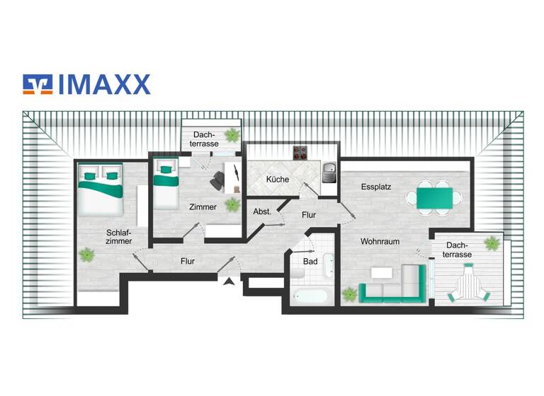 Wohnung zur Miete 1.045 € 3 Zimmer 82 m² Friedberg Friedberg (Hessen) 61169