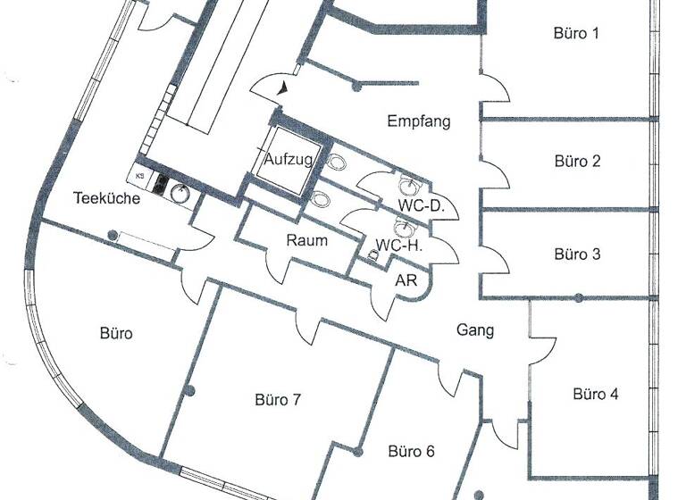 Bürofläche zur Miete 15,60 € 8 Zimmer Maxglan Salzburg 5020